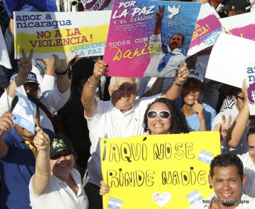 Miles claman por la Paz y la No Violencia