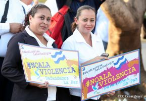 Miles piden por la Paz y el Diálogo en Nicaragua