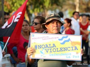 Miles piden por la Paz y el Diálogo en Nicaragua