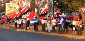 Miles piden por la Paz y el Diálogo en Nicaragua