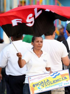 Miles piden por la Paz y el Diálogo en Nicaragua