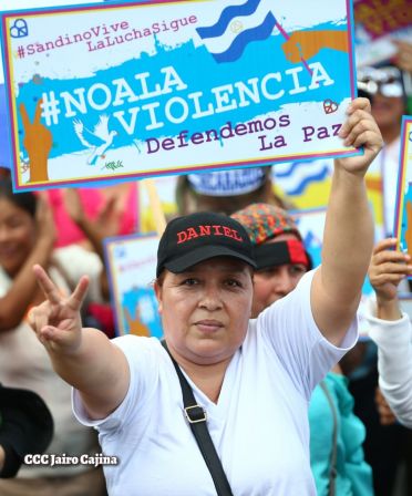 Miles piden por la Paz y el Diálogo en Nicaragua