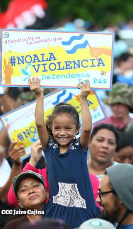 Miles piden por la Paz y el Diálogo en Nicaragua