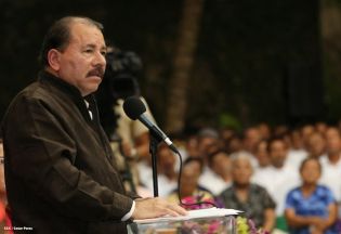 Comandante Daniel preside acto 34 Aniversario del Ministerio de Gobernación
