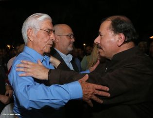 Comandante Daniel preside acto 34 Aniversario del Ministerio de Gobernación