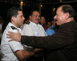 Comandante Daniel preside acto 34 Aniversario del Ministerio de Gobernación