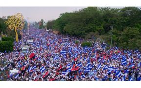 Así se vivió en Nicaragua el Canto por la Paz y el Cariño