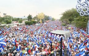 Así se vivió en Nicaragua el Canto por la Paz y el Cariño
