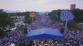 Así se vivió en Nicaragua el Canto por la Paz y el Cariño