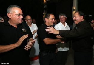 Comandante Daniel preside acto 34 Aniversario del Ministerio de Gobernación