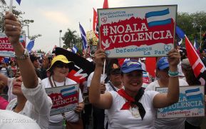 Así se vivió en Nicaragua el Canto por la Paz y el Cariño