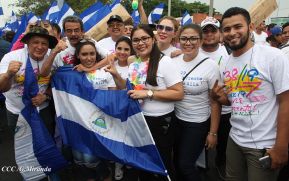 Así se vivió en Nicaragua el Canto por la Paz y el Cariño