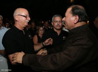 Comandante Daniel preside acto 34 Aniversario del Ministerio de Gobernación