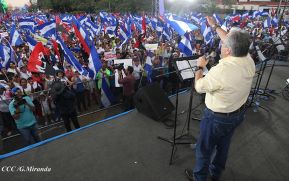 Así se vivió en Nicaragua el Canto por la Paz y el Cariño