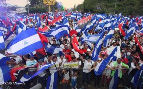 Así se vivió en Nicaragua el Canto por la Paz y el Cariño