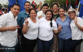 Así se vivió en Nicaragua el Canto por la Paz y el Cariño