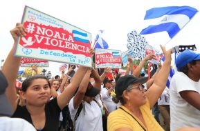 Así se vivió en Nicaragua el Canto por la Paz y el Cariño