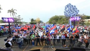 Así se vivió en Nicaragua el Canto por la Paz y el Cariño