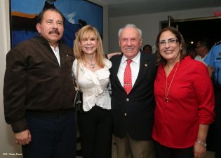 Comandante Daniel preside acto 34 Aniversario del Ministerio de Gobernación