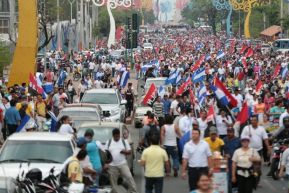 Así se vivió en Nicaragua el Canto por la Paz y el Cariño