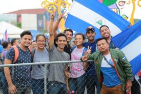 Así se vivió en Nicaragua el Canto por la Paz y el Cariño