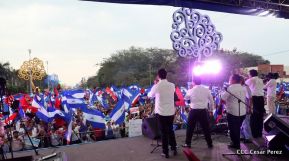 Así se vivió en Nicaragua el Canto por la Paz y el Cariño
