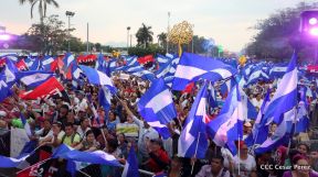 Así se vivió en Nicaragua el Canto por la Paz y el Cariño