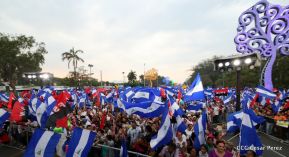 Así se vivió en Nicaragua el Canto por la Paz y el Cariño
