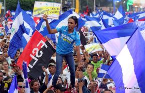 Así se vivió en Nicaragua el Canto por la Paz y el Cariño