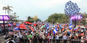 Así se vivió en Nicaragua el Canto por la Paz y el Cariño