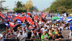 Así se vivió en Nicaragua el Canto por la Paz y el Cariño
