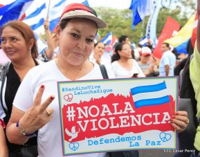 Así se vivió en Nicaragua el Canto por la Paz y el Cariño