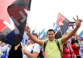 Así se vivió en Nicaragua el Canto por la Paz y el Cariño