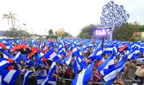 Así se vivió en Nicaragua el Canto por la Paz y el Cariño