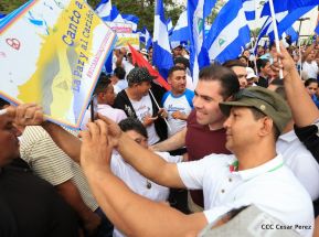 Así se vivió en Nicaragua el Canto por la Paz y el Cariño