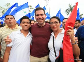 Así se vivió en Nicaragua el Canto por la Paz y el Cariño