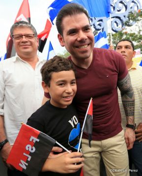 Así se vivió en Nicaragua el Canto por la Paz y el Cariño