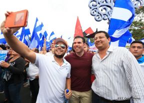 Así se vivió en Nicaragua el Canto por la Paz y el Cariño