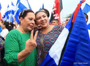 Así se vivió en Nicaragua el Canto por la Paz y el Cariño