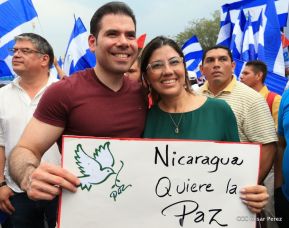 Así se vivió en Nicaragua el Canto por la Paz y el Cariño