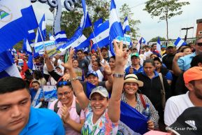 Así se vivió en Nicaragua el Canto por la Paz y el Cariño