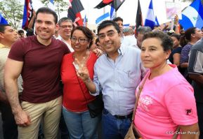 Así se vivió en Nicaragua el Canto por la Paz y el Cariño