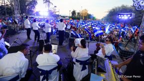 Así se vivió en Nicaragua el Canto por la Paz y el Cariño