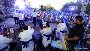 Así se vivió en Nicaragua el Canto por la Paz y el Cariño