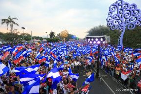 Así se vivió en Nicaragua el Canto por la Paz y el Cariño