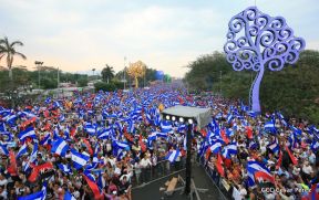 Así se vivió en Nicaragua el Canto por la Paz y el Cariño