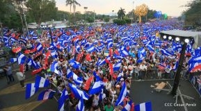 Así se vivió en Nicaragua el Canto por la Paz y el Cariño