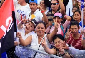 Así se vivió en Nicaragua el Canto por la Paz y el Cariño