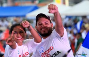 Así se vivió en Nicaragua el Canto por la Paz y el Cariño