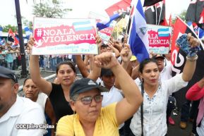 Así se vivió en Nicaragua el Canto por la Paz y el Cariño